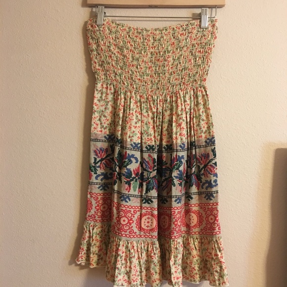 STRAPLESS dress - Picture 2 of 5